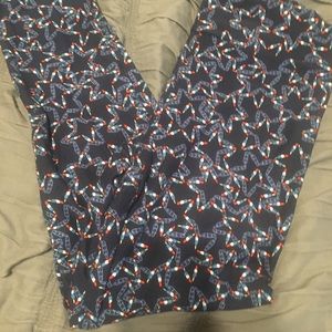 LuLaRoe Pants - Lularoe OS Americana Bomb Pops Stars Navy LuLaRoe Pants - Lularoe OS Americana Bomb Pops Stars Navy